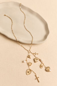 Maisy Y Neck Charm Necklace - Altar'd State
