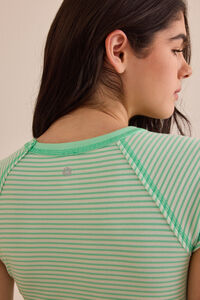 Lateral Ribbed Baby Tee Detail 5 - Altar'd State