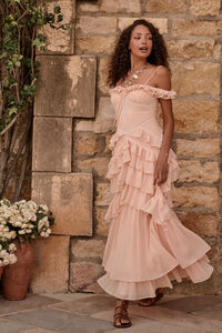 Leona Maxi Dress Detail 4 - Altar'd State