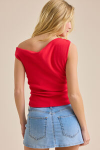 Madelyn One Shoulder Tank Detail 4 - Altar'd State