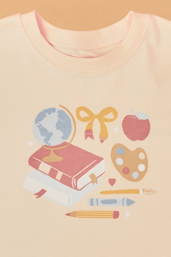 School Icons Tee Detail 3 - Altar'd State
