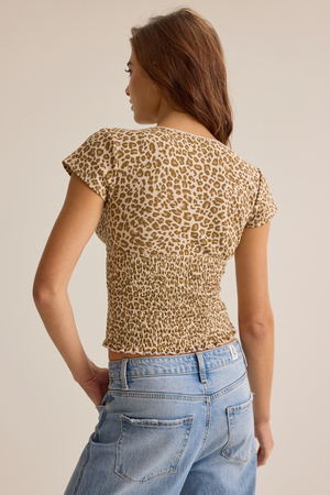 The Presley Leopard Tee - Altar'd State - 