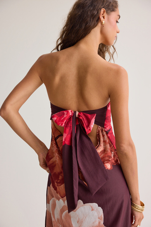 Natalia Strapless Maxi Dress - Altar'd State - 