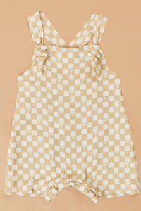 Palm Check Knot Shortall Detail 2 - Altar'd State