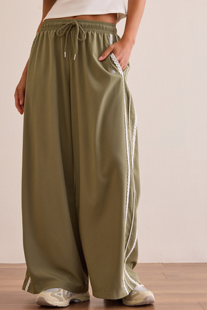 Relay Lace Stripe Pant - Altar'd State - 