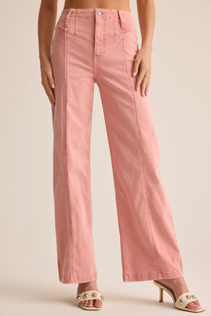 Mona Wide Leg Jeans - Altar'd State - 