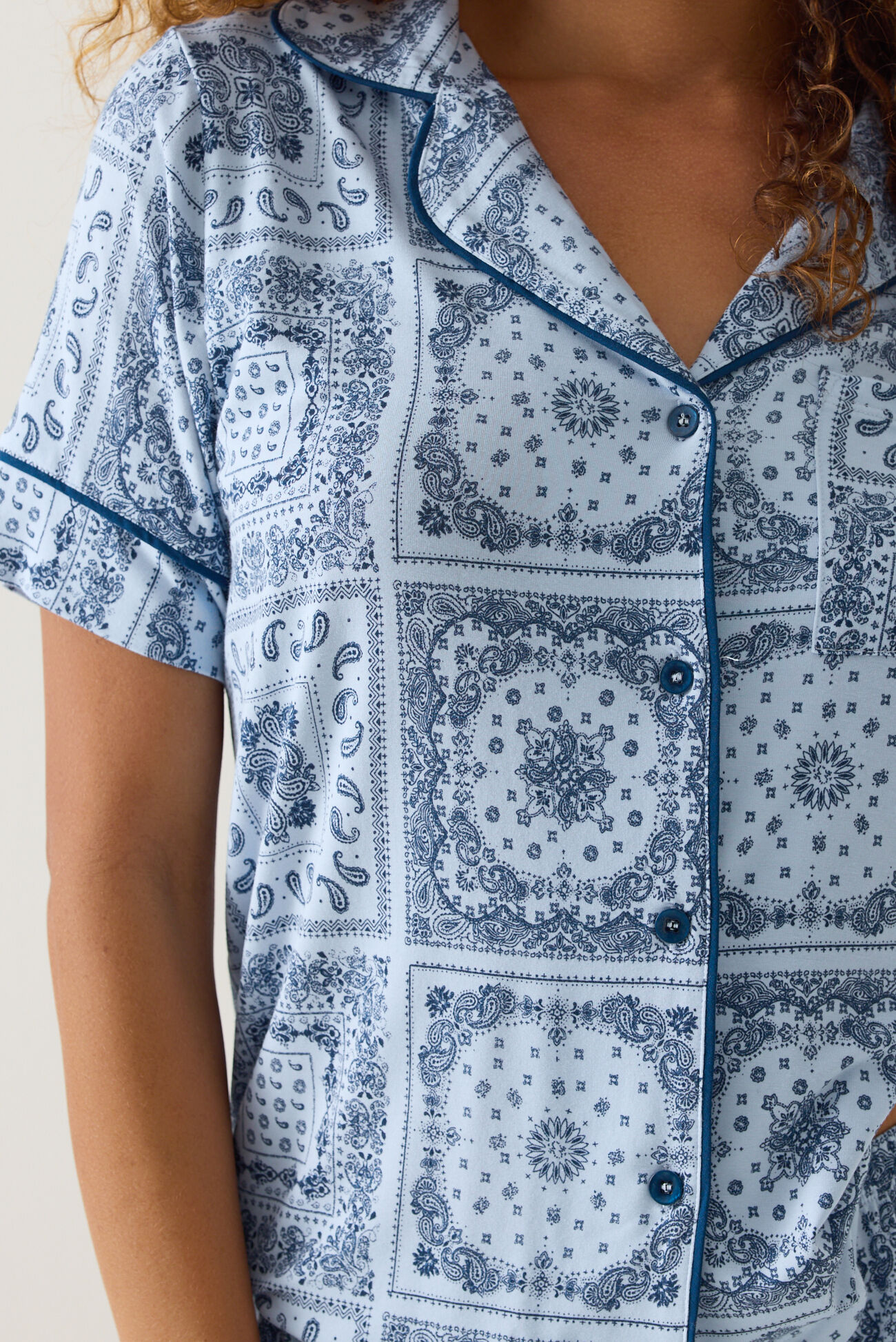 Haley Bandana Lounge Top