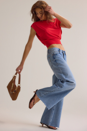 Senna Asymmetrical Neck Top - Altar'd State - 