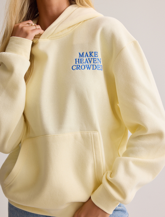 Make Heaven Crowded Hoodie Detail 3 - Altar'd State