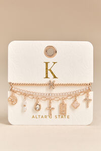 K Charm Bracelet Set - Altar'd State