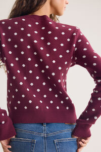 Danica Fitted Crew Sweater Detail 5 - Altar'd State