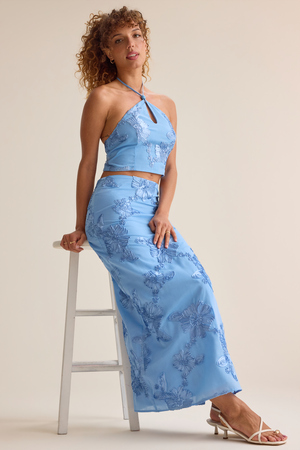 Audrey Floral Maxi Skirt - Altar'd State - 