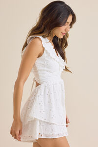 Opal Eyelet Romper Detail 3 - Altar'd State