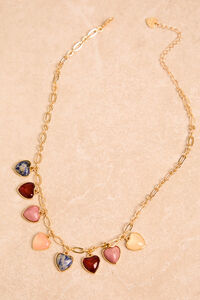 Heart Charm Necklace Detail 2 - Altar'd State
