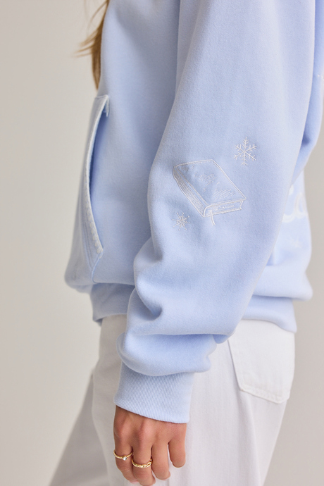 Snow Falling Books Are Calling Hoodie - Altar'd State