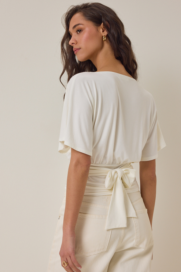 Mina Boatneck Fitted Top Detail 5 - Altar'd State