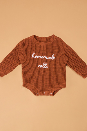 Homemade Rolls Knit Bodysuit - Altar'd State - 