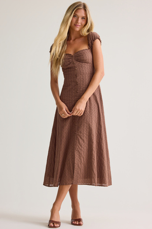 Everleigh Midi Dress - Altar'd State - 