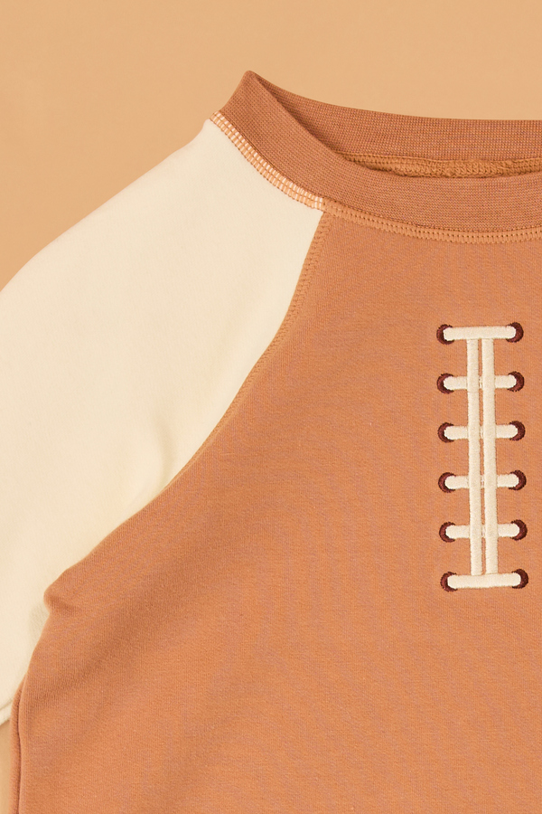 Football Laces Raglan Set Detail 4 - Altar'd State