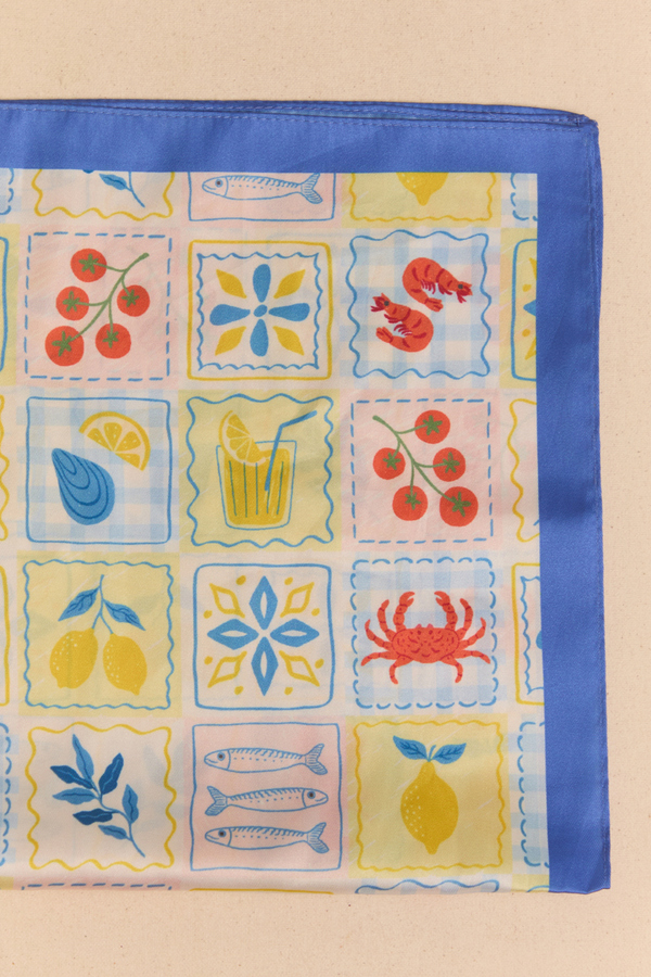 Postcard Silk Scarf - Altar'd State