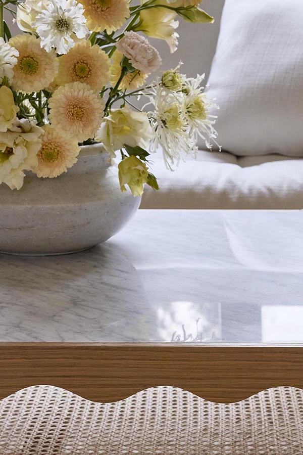 Sienna Marble Coffee Table Detail 2 - Altar'd State