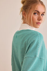 Step Out Striped Mock Neck Detail 6 - Altar'd State