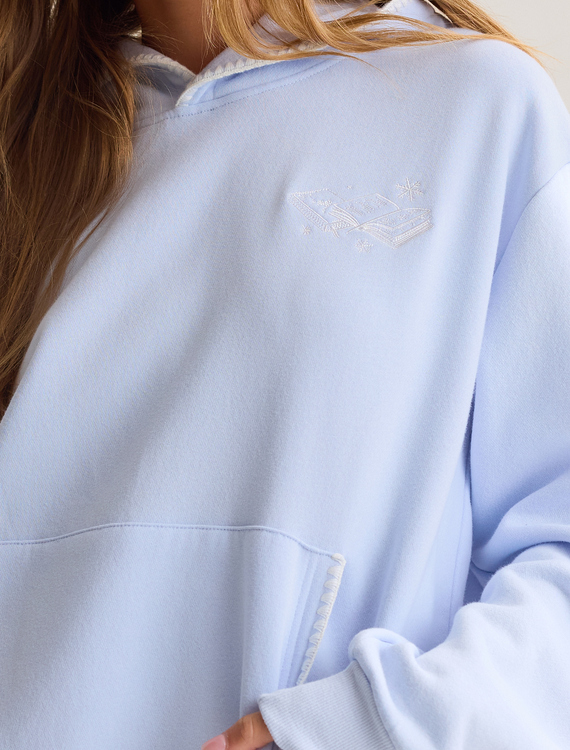 Snow Falling Books Are Calling Hoodie Detail 5 - Altar'd State