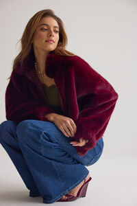 Jo Faux Fur Jacket - Altar'd State