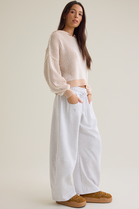 Cozy Ribbed Haven Hoodie - Altar'd State