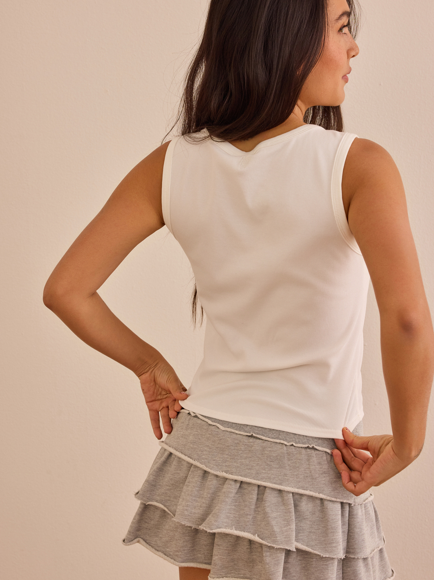 Star Spangled Tank in Ivory | AS Revival