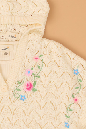 Willa Embroidered Poncho And Jeans - Altar'd State - 
