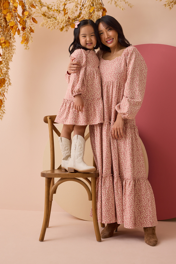 Livy Floral Mama Dress - Altar'd State