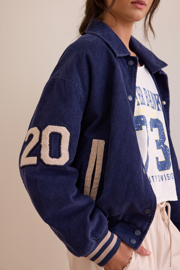 ASR Varsity Cord Jacket Detail 4 - Altar'd State