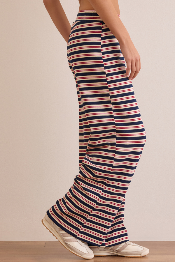 Classic Coast Stripe Pant Detail 4 - Altar'd State