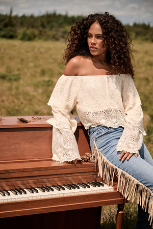 Trinity Eyelet Top - Altar'd State - 
