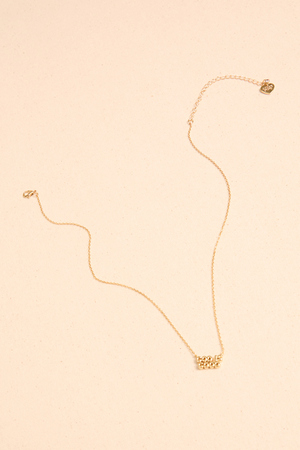 God is Good 18k Gold Necklace - Altar'd State - 