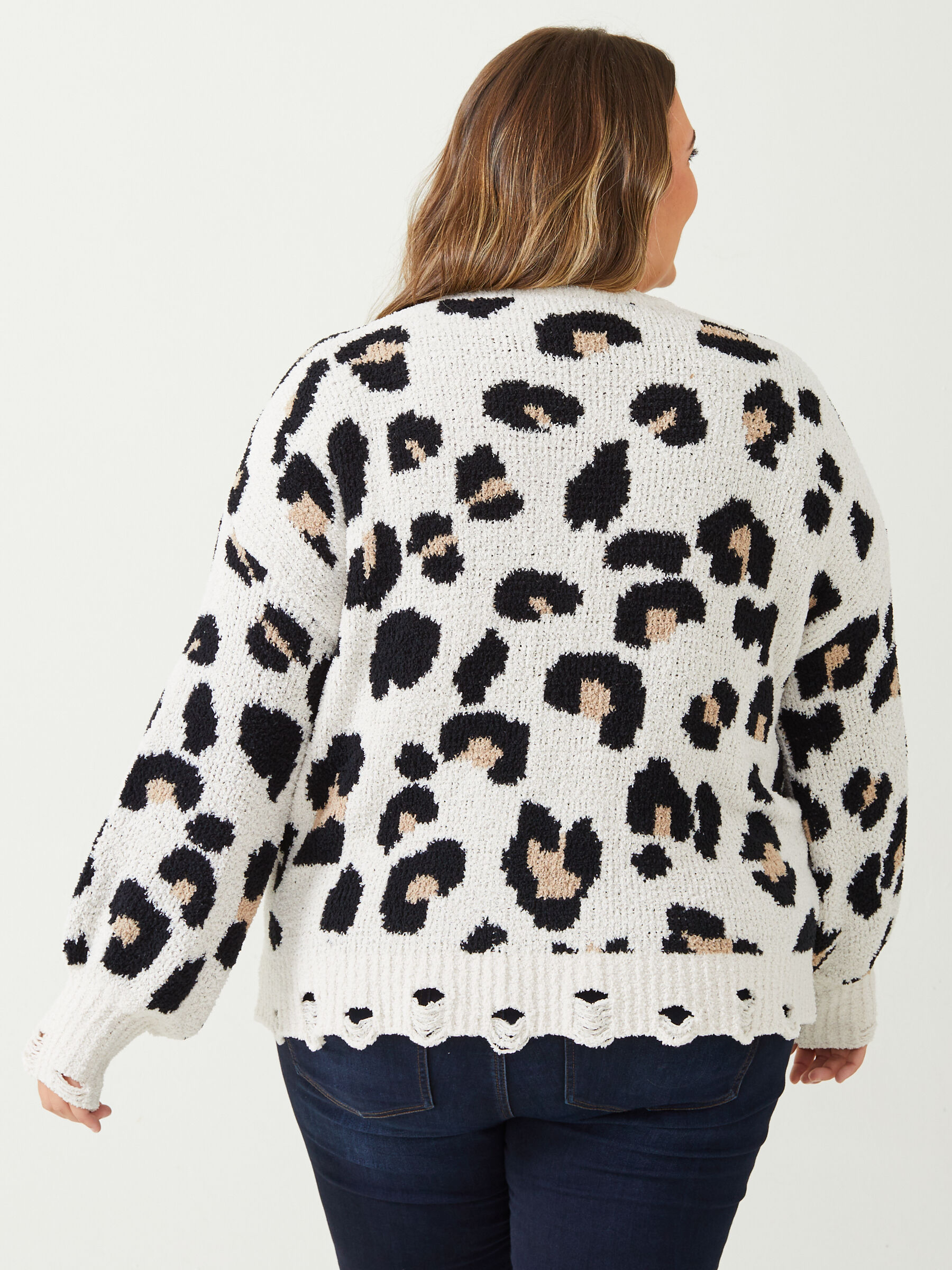So Cozy Leopard Sweater | Altar'd State