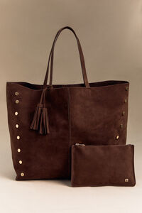 Riley Studded Suede Tote - Altar'd State