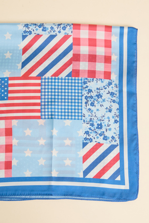 Flag Patchwork Scarf - Altar'd State - 
