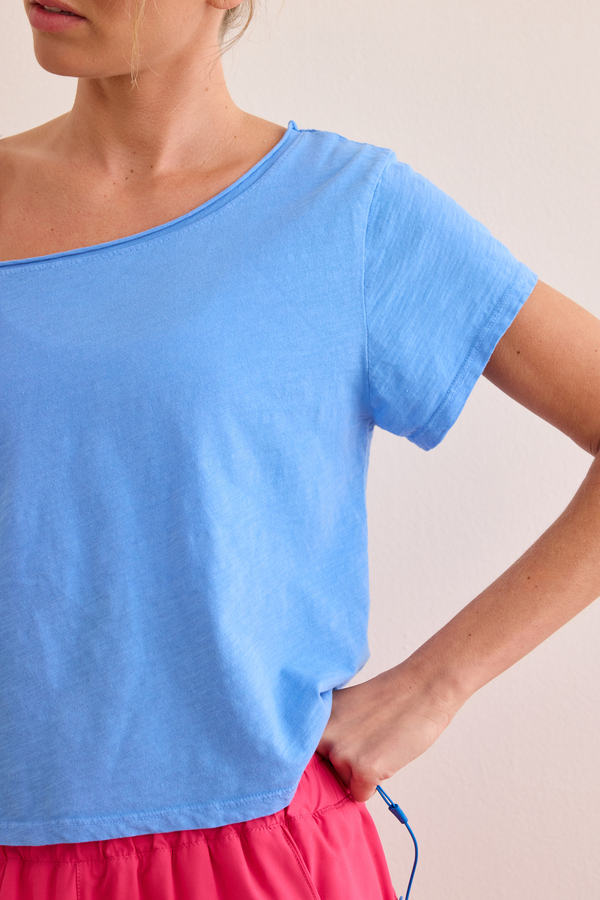 All In Off The Shoulder Tee Detail 3 - Altar'd State