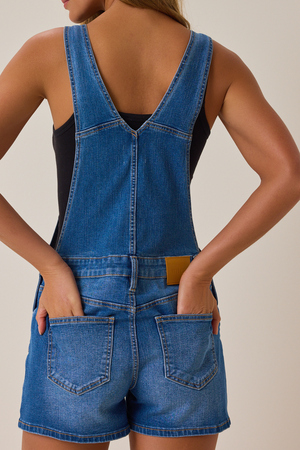 Lenny Denim Shortalls - Altar'd State - 