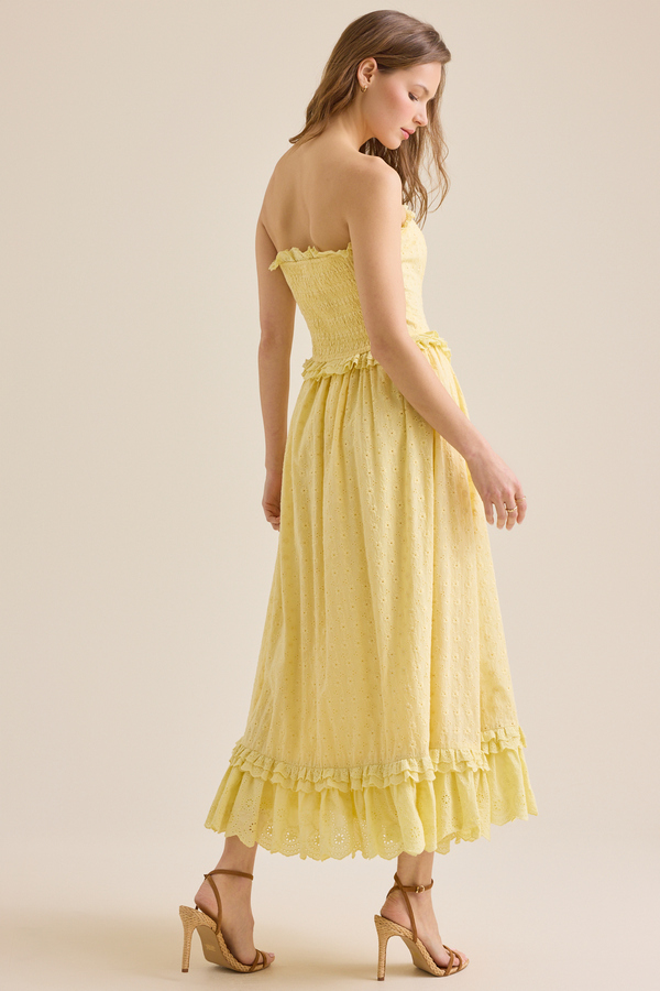 Lindsey Maxi Dress in Yellow | Altar'd State