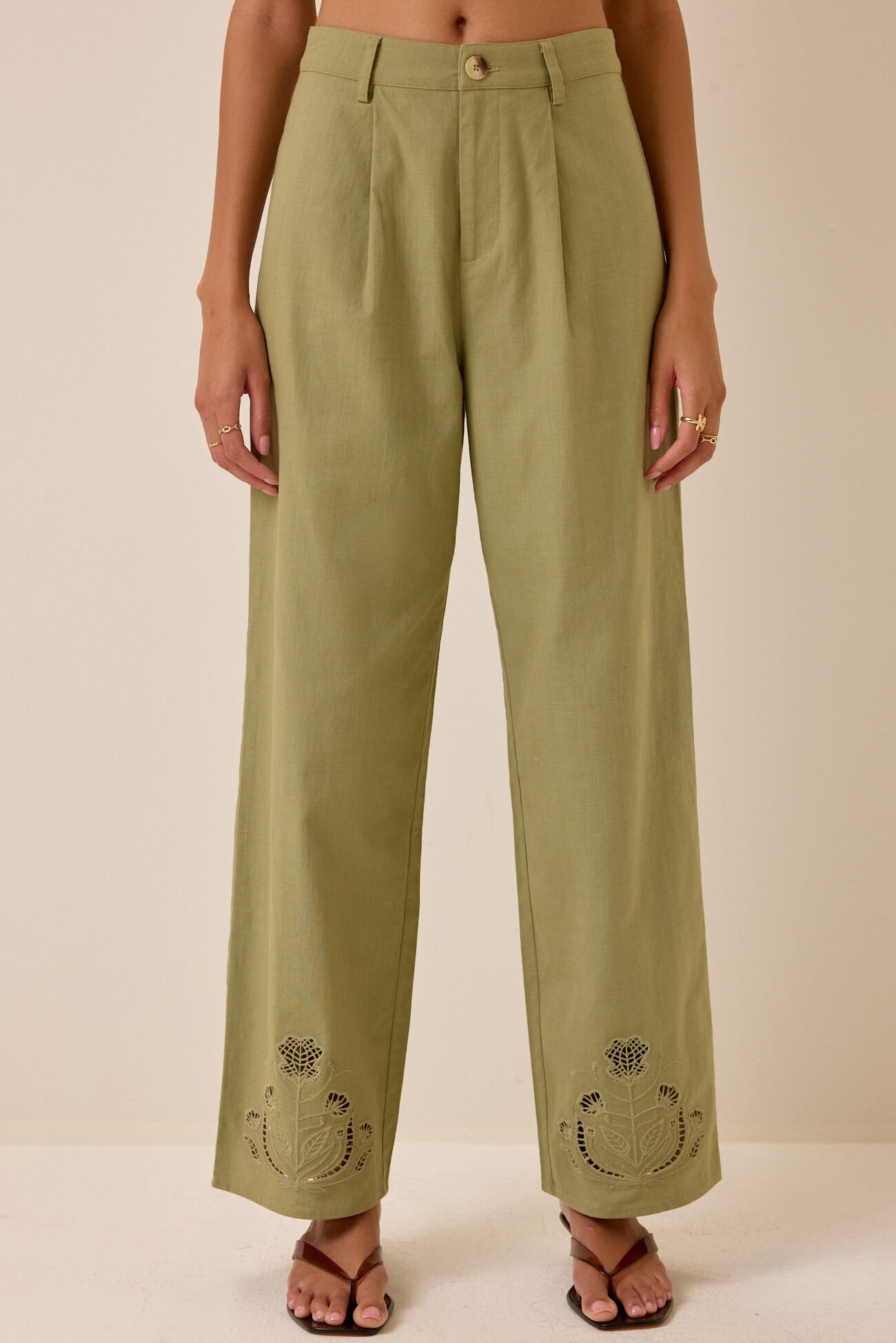Paloma Embroidered Pant