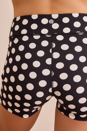 Tempo Polka Dot Biker Shorts - Altar'd State - 