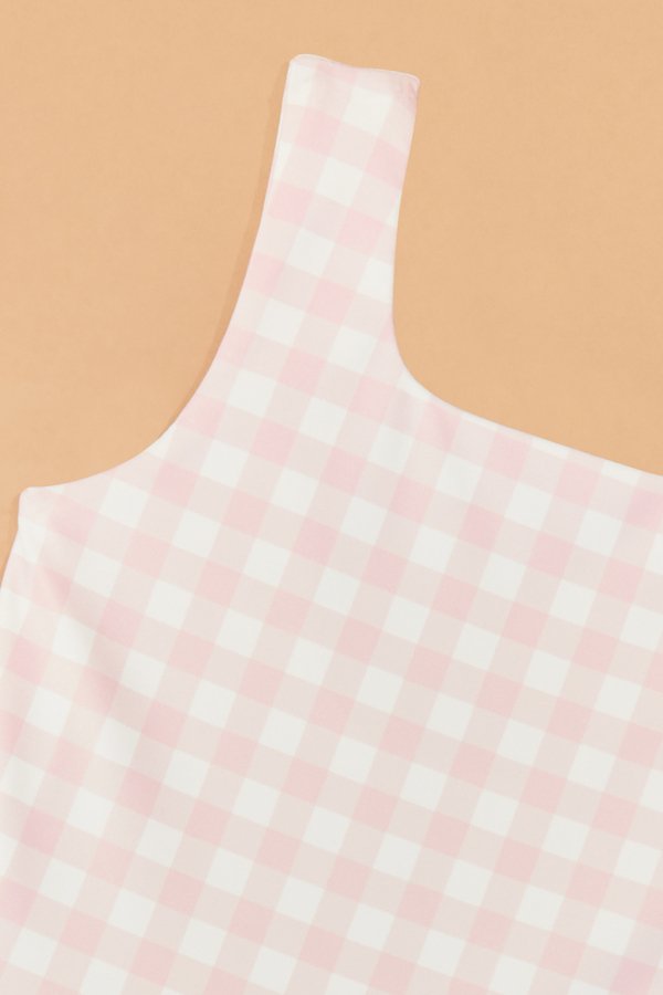 Lena Gingham Unitard Detail 3 - Altar'd State