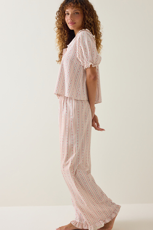 Candy Cane Cuteness Mama Pajama Set - Altar'd State - 