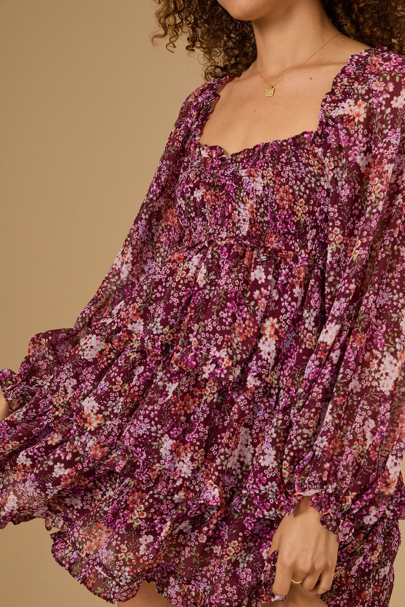 Ellerbina Floral Mini Dress