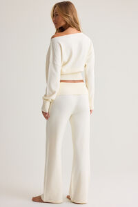 Stella Fold Over Sweater Pant Detail 3 - Altar'd State