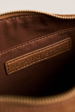 Studded Suede Shoulder Bag - Altar'd State