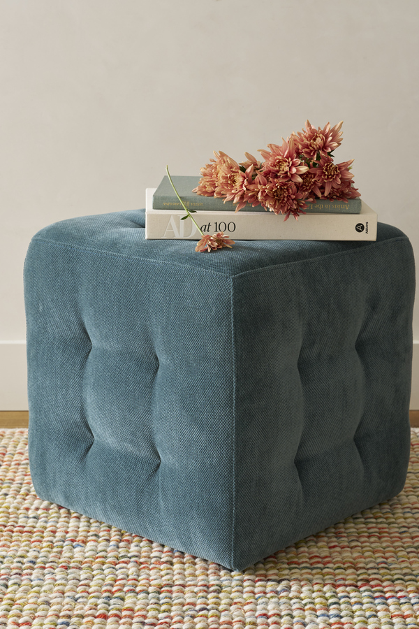 Skye Upholstered Ottoman Detail 2 - Altar'd State